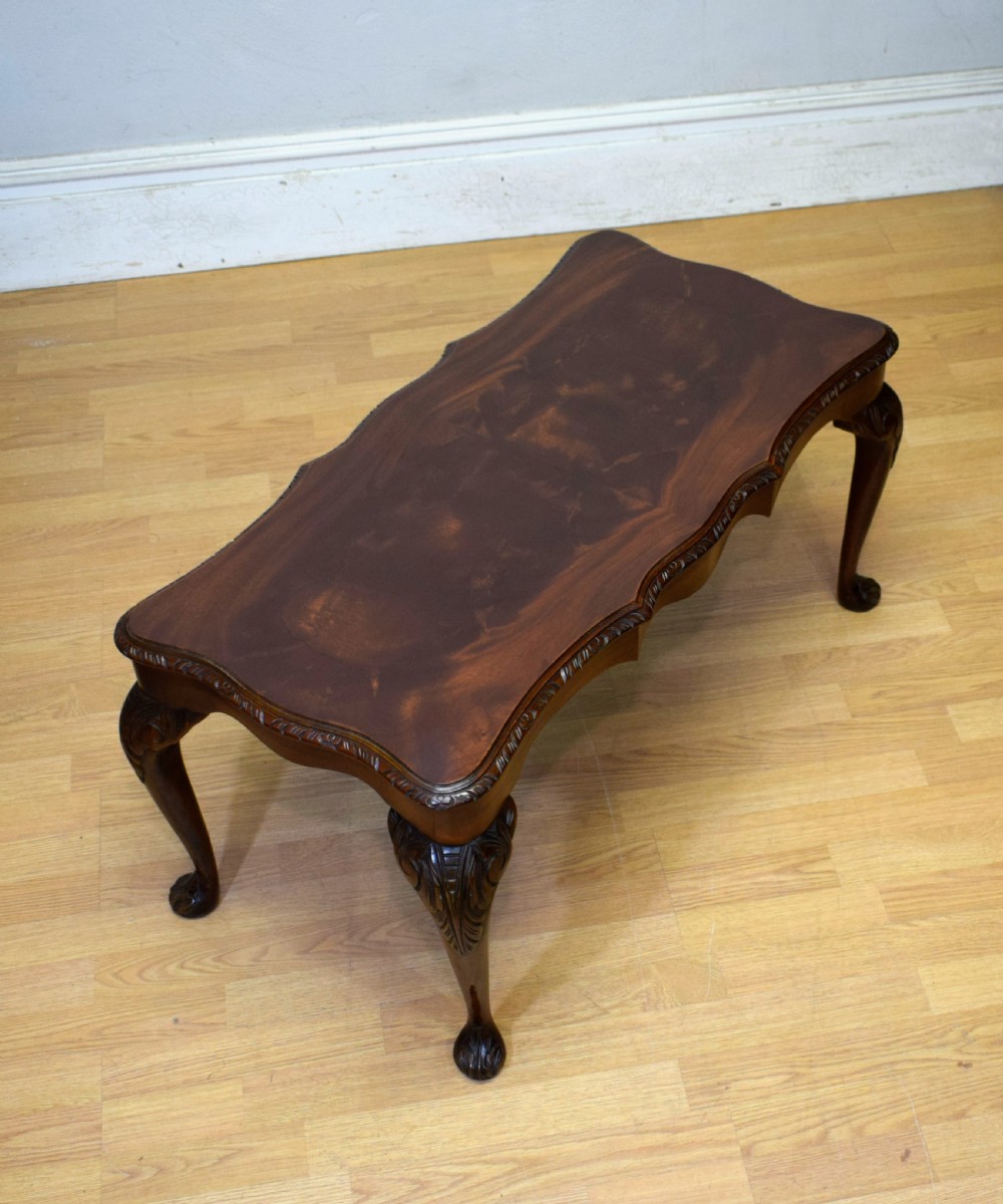 Mahogany Coffee Table Early 20th Century  View III