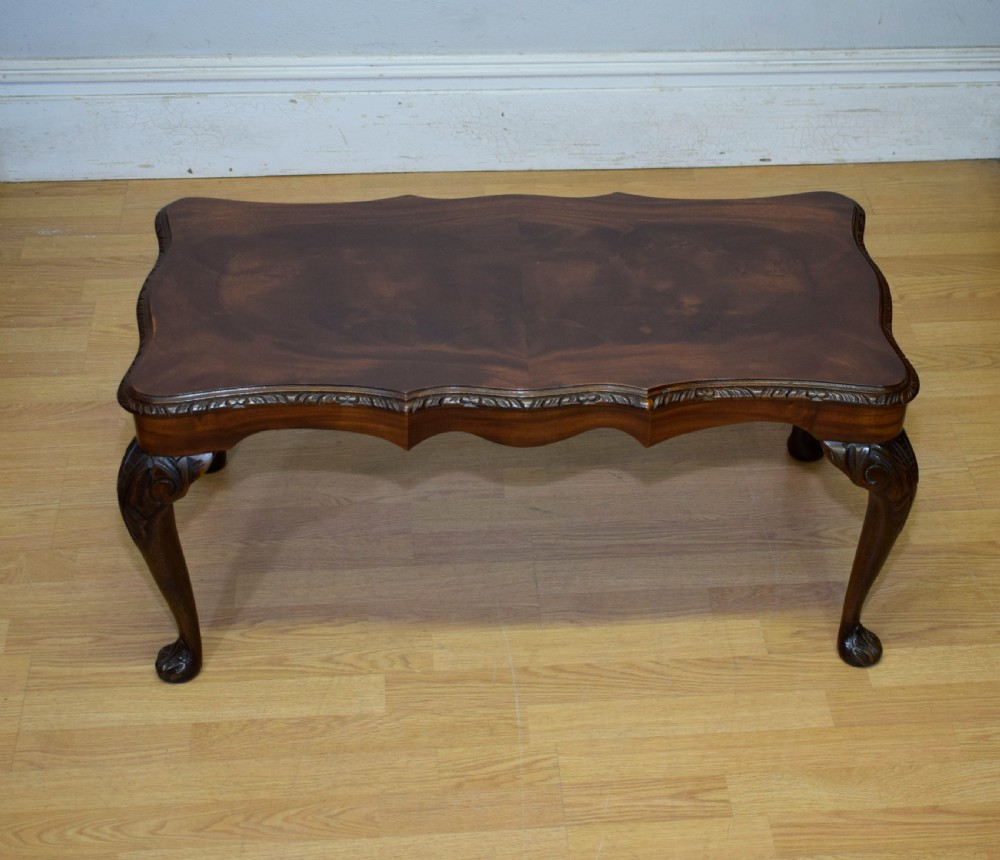 Mahogany Coffee Table Early 20th Century  View VI