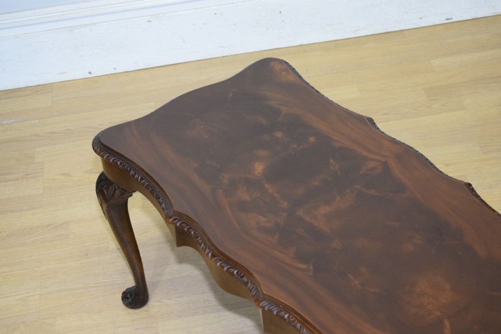 Mahogany Coffee Table Early 20th Century  View X
