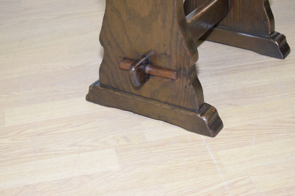 Arts & Crafts Oak Stool View VIII