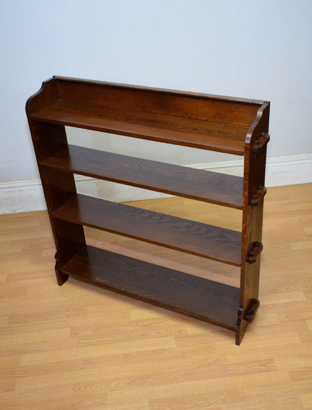 Arts & Crafts Oak Bookcase View II