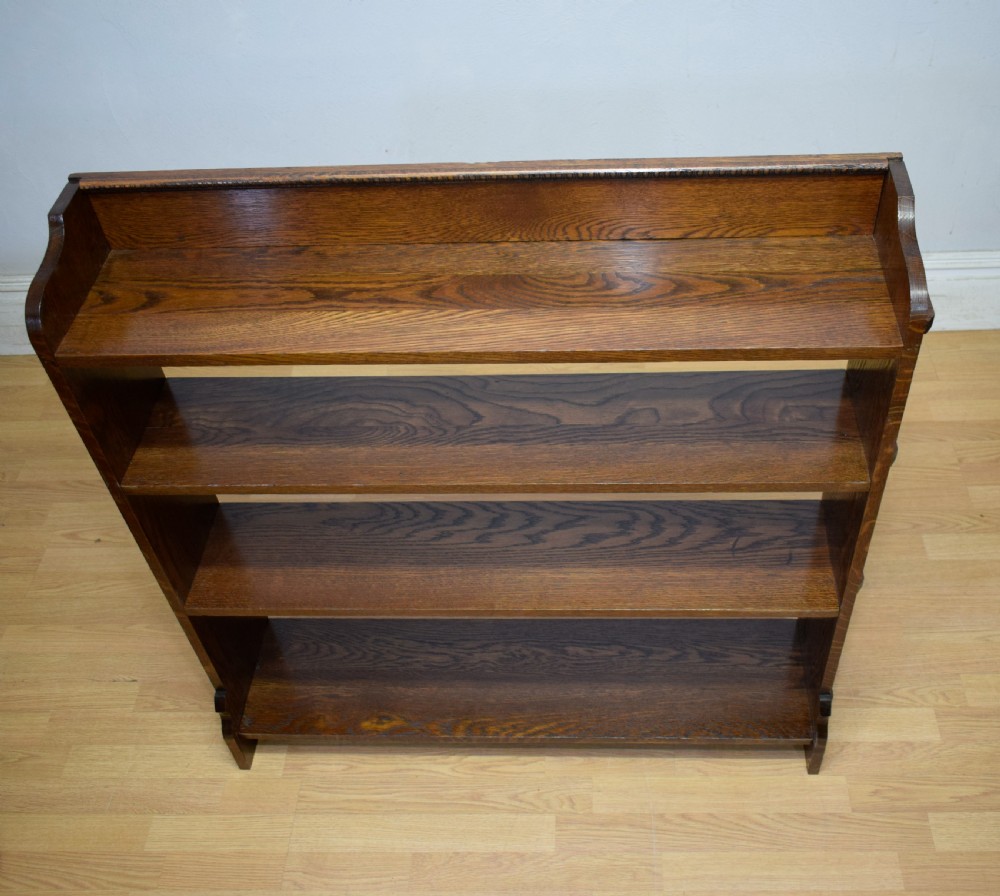 Arts & Crafts Oak Bookcase View IV