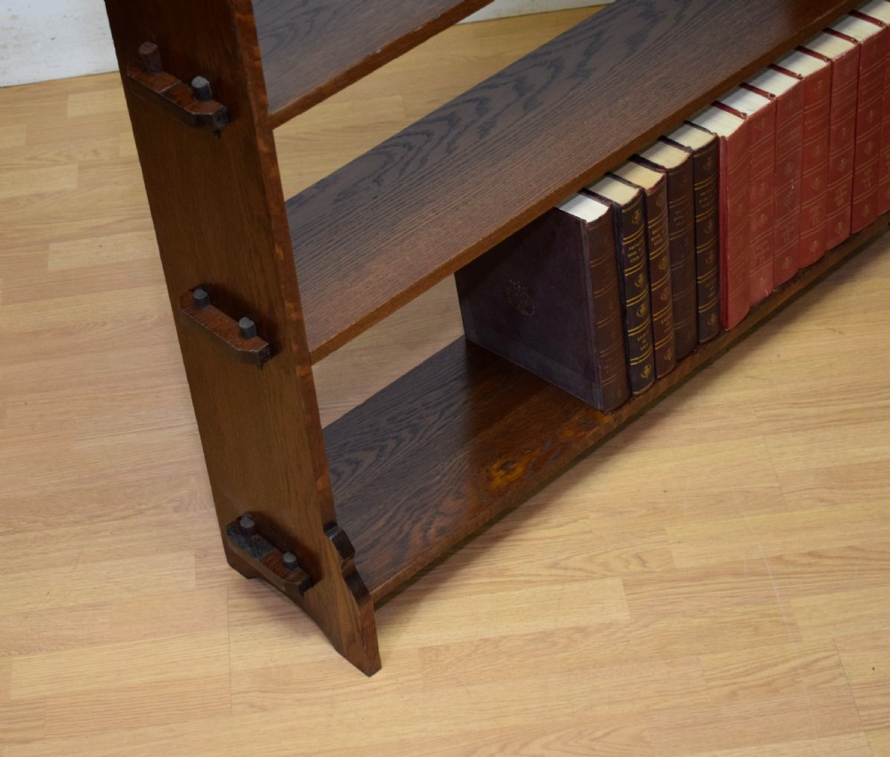 Arts & Crafts Oak Bookcase View X
