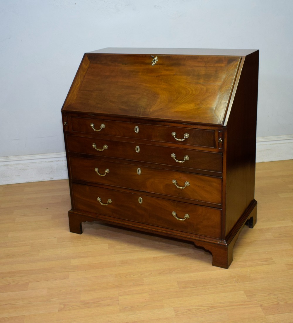 Georgian Period Mahogany Bureau