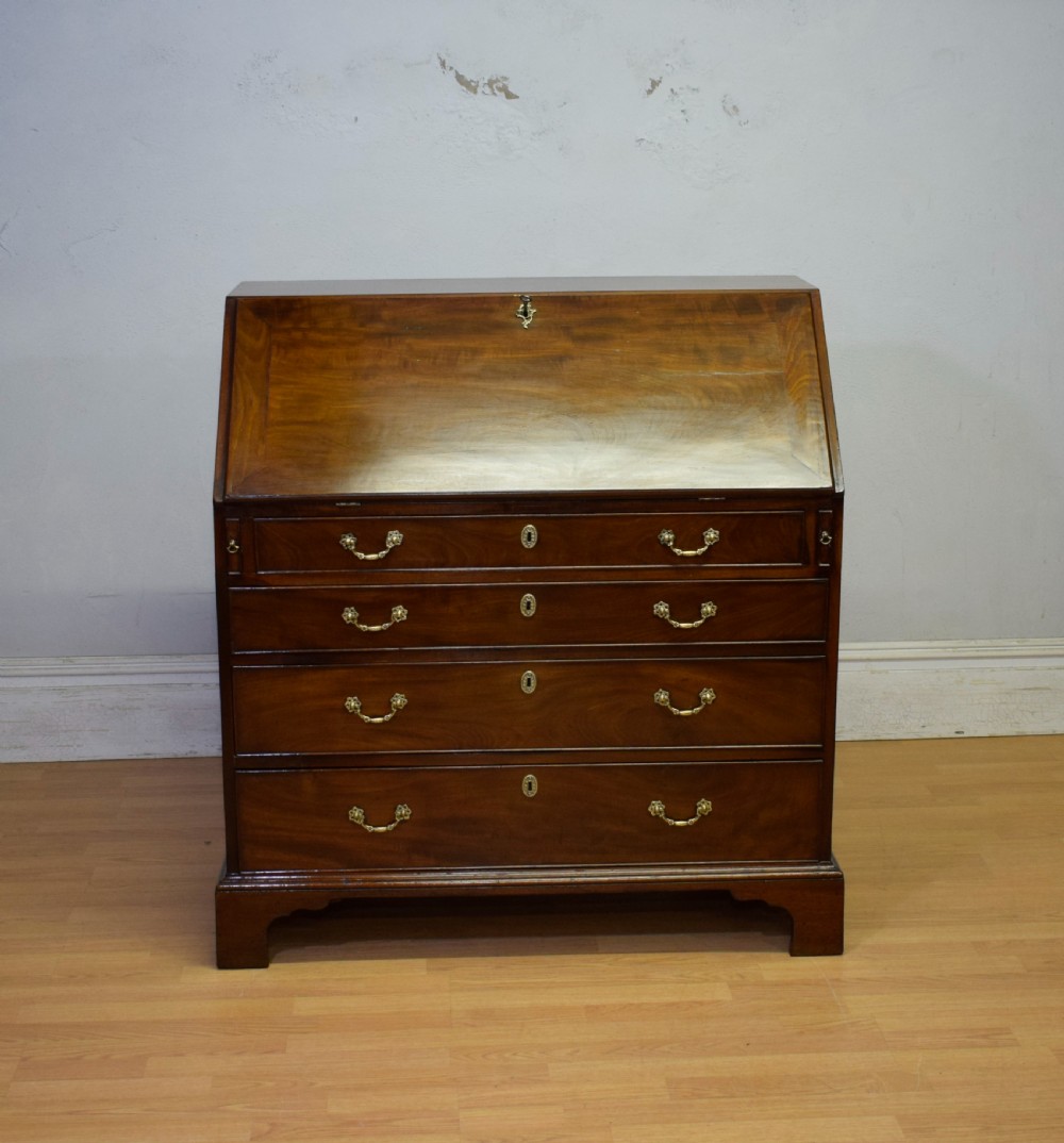 Georgian Period Mahogany Bureau View II