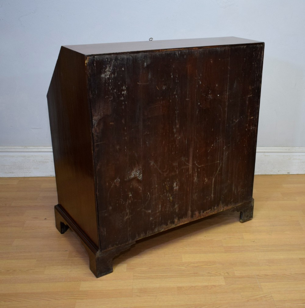 Georgian Period Mahogany Bureau View XIX