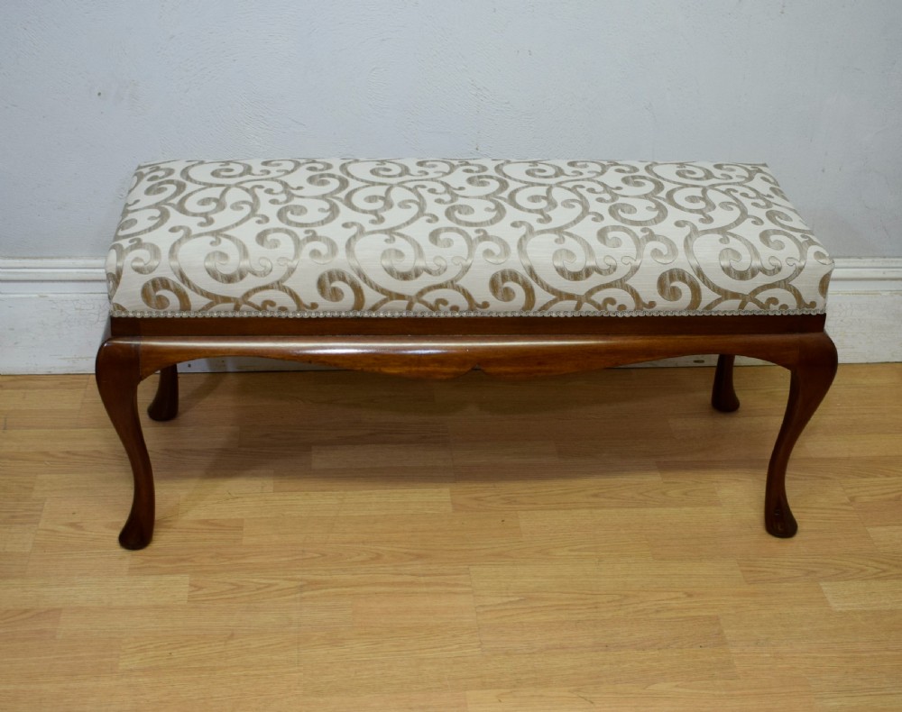 Early 20th Century Duet Piano Stool View X