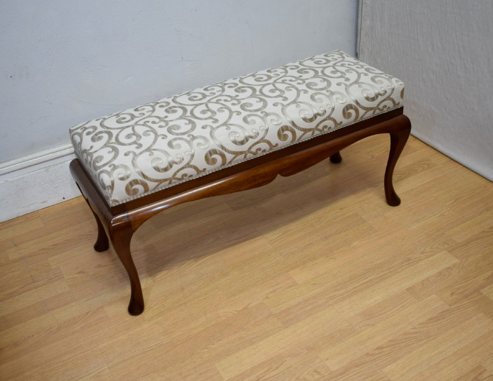 Early 20th Century Duet Piano Stool View III