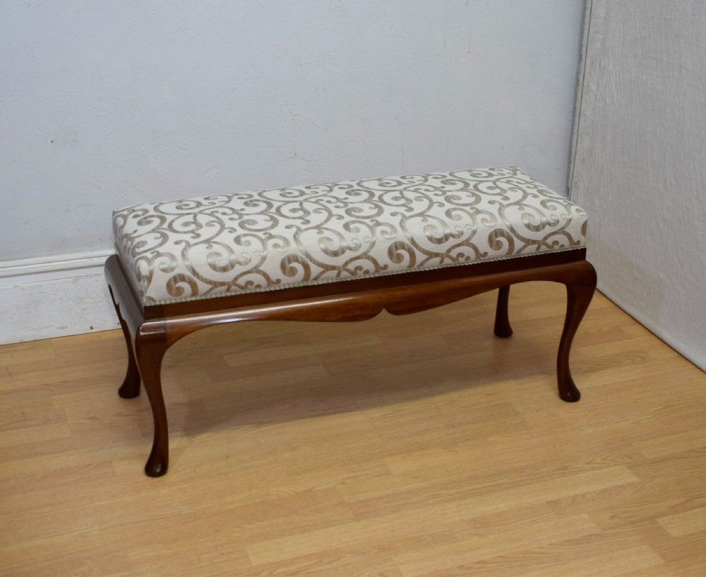 Early 20th Century Duet Piano Stool View V