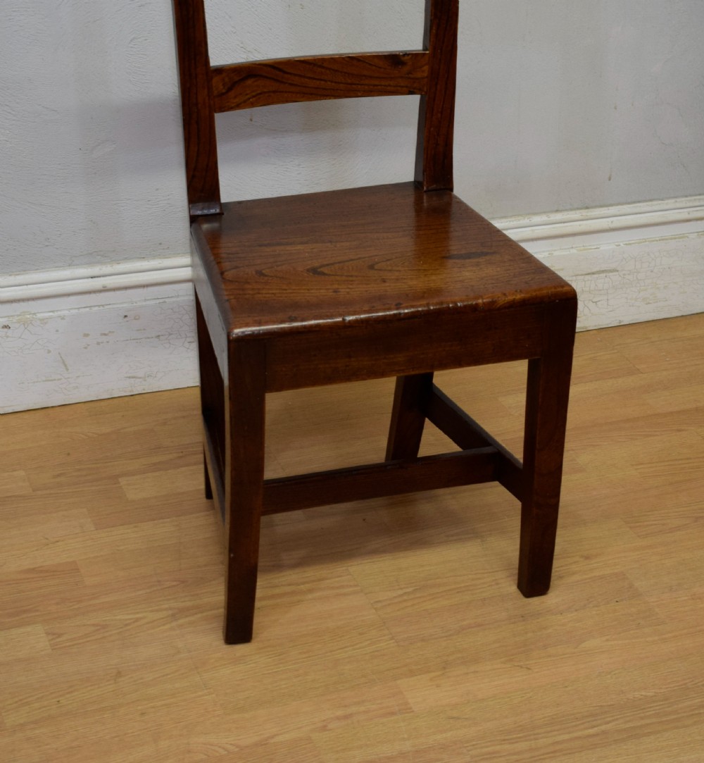 Georgian Period Elm Cottage Chair View IV
