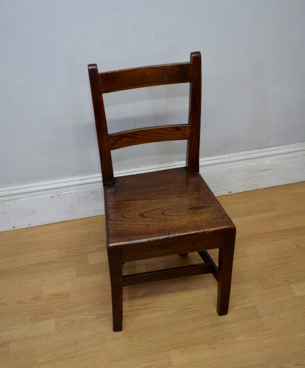 Georgian Period Elm Cottage Chair View VII