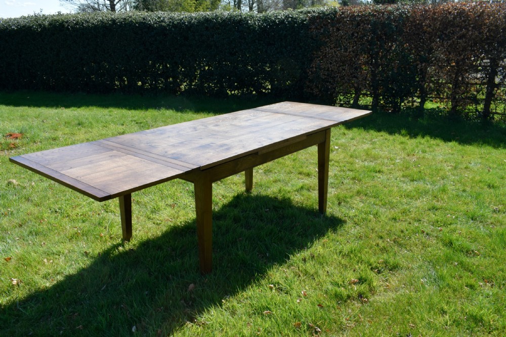 Oak Farmhouse Dining Table/Kitchen Table  View VI