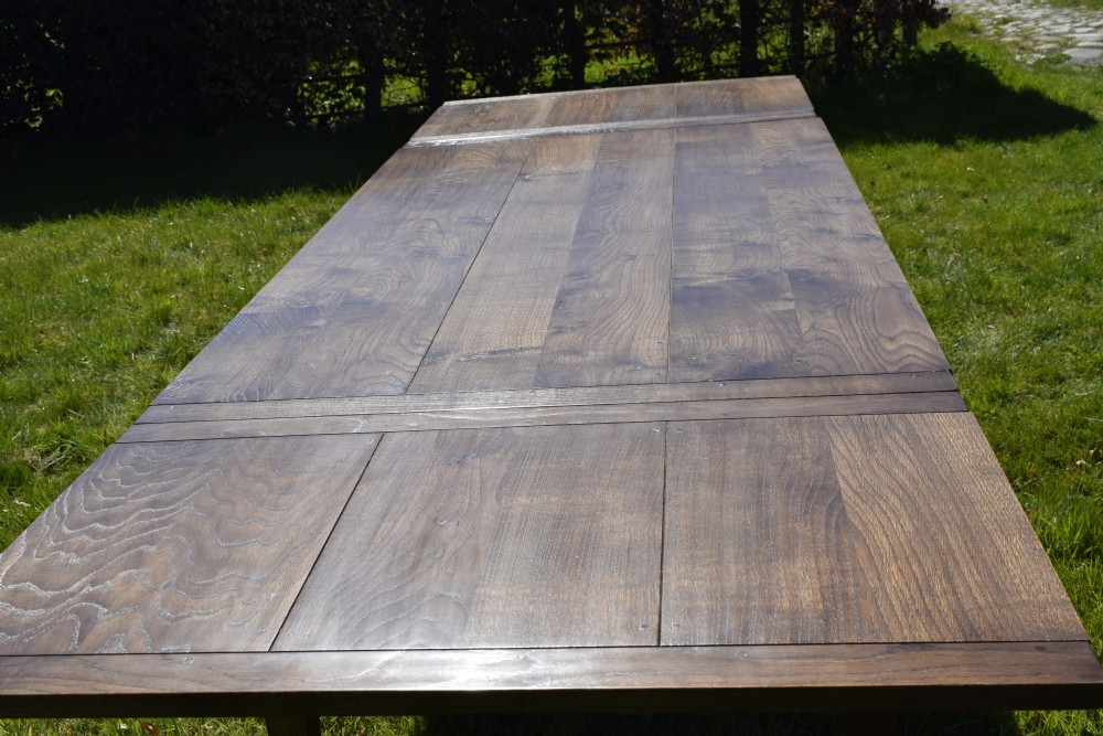 Oak Farmhouse Dining Table/Kitchen Table  View IX