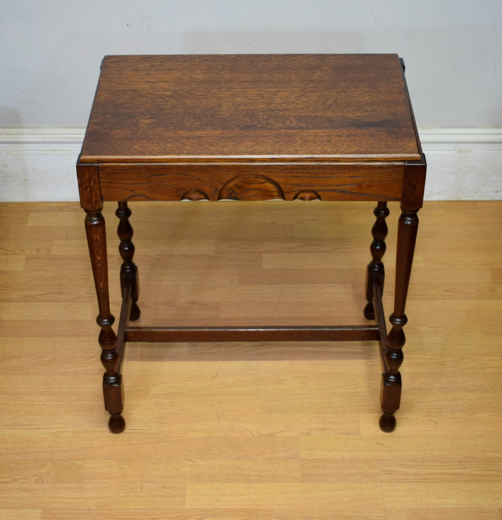 Early 20th Century Oak Console Table