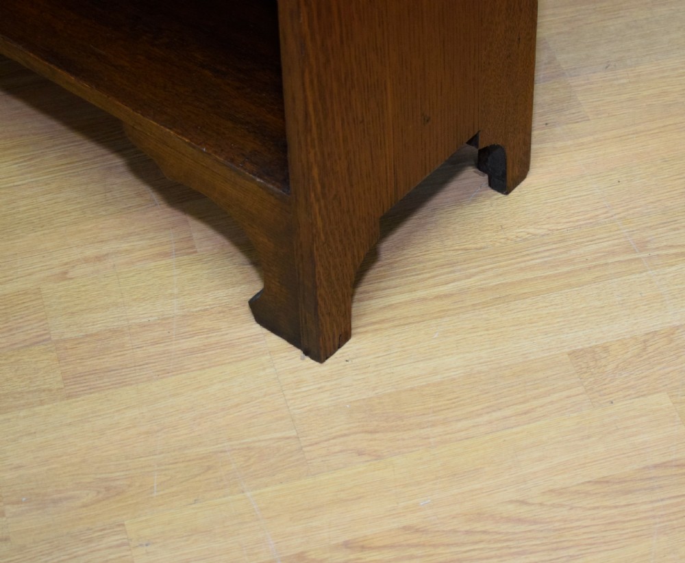 Oak Arts & Crafts Large Bookcase View IV