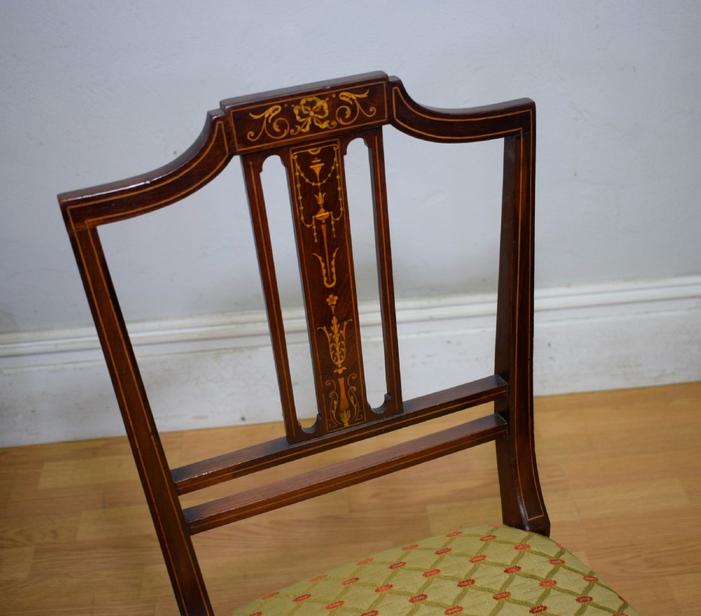 Edwardian Inlaid Chair View VI