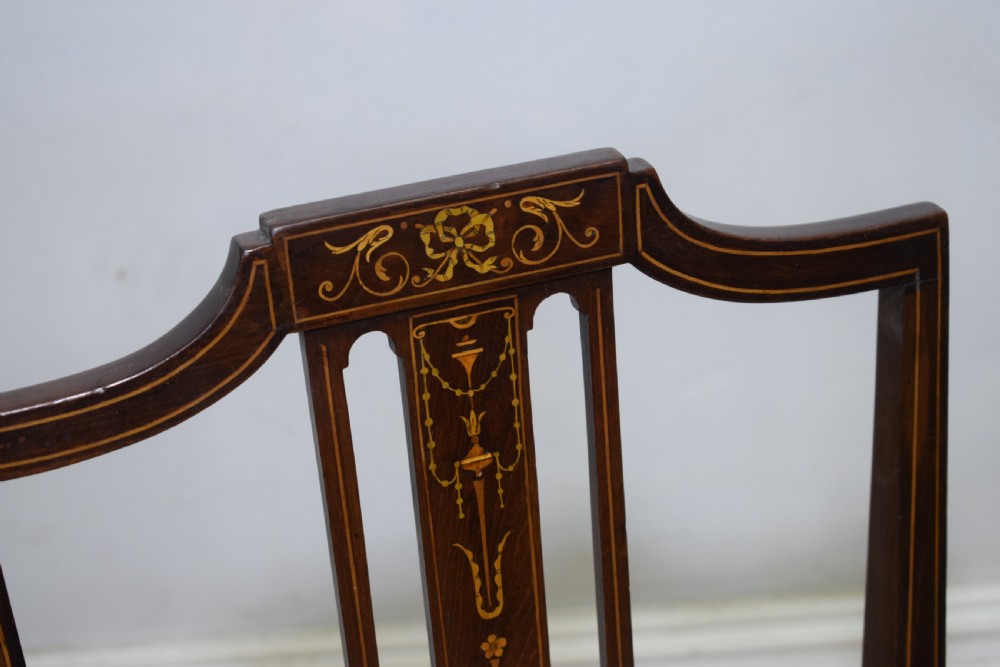 Edwardian Inlaid Chair View VII