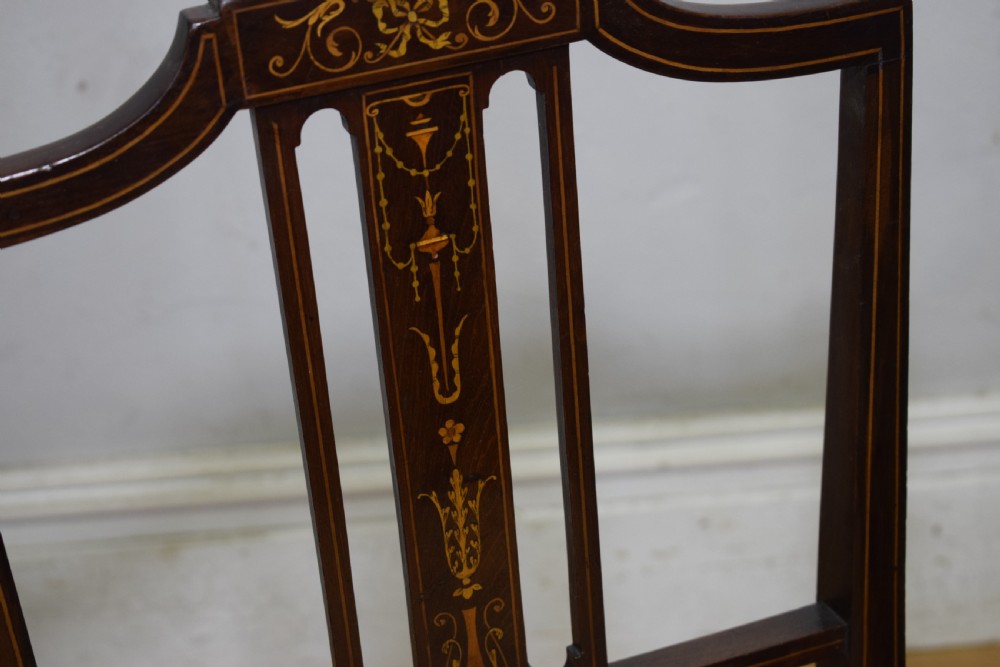 Edwardian Inlaid Chair View VIII