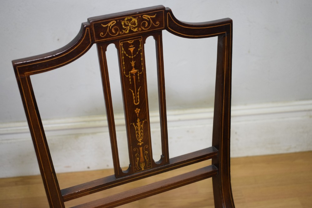 Edwardian Inlaid Chair View IX