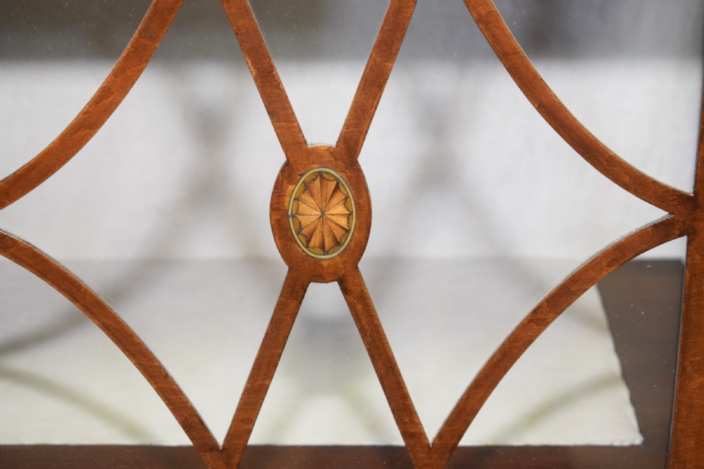 Edwardian Mahogany Inlaid Display Cabinet View X