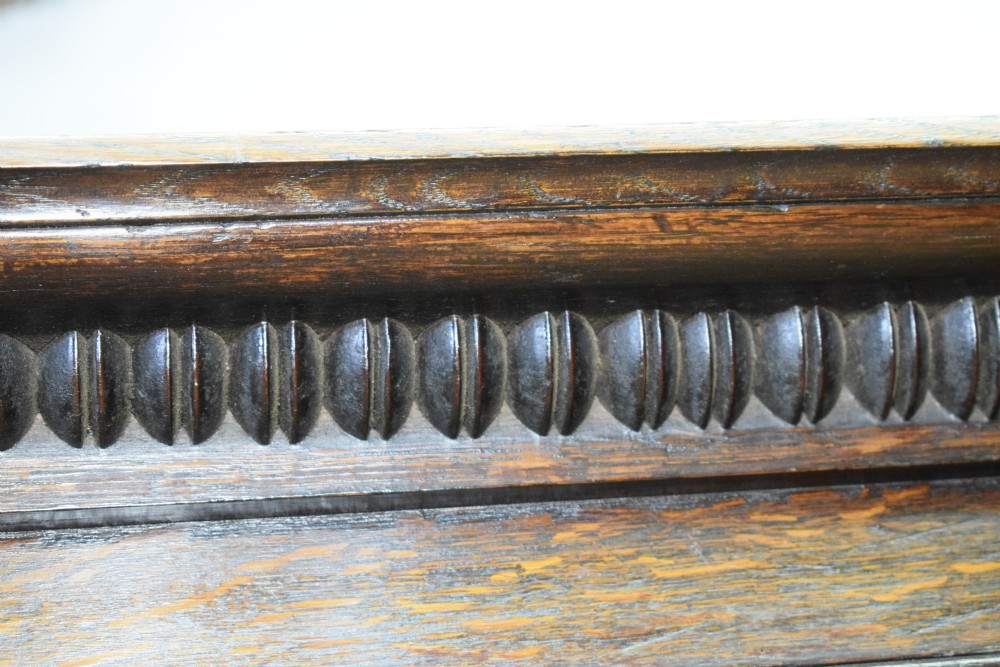 Georgian Oak Hanging Corner Cupboard View X