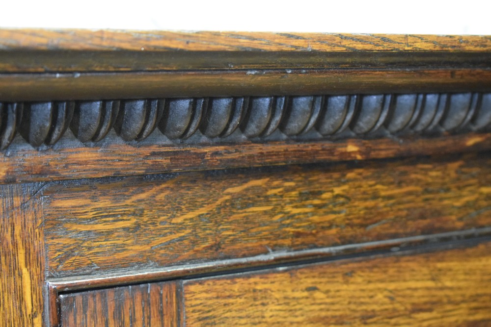 Georgian Oak Hanging Corner Cupboard View XIII