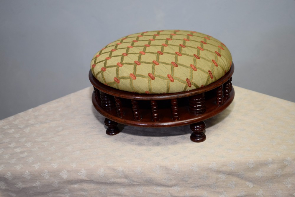 Edwardian Foot Stool View III