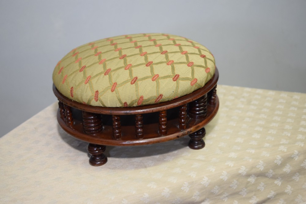 Edwardian Foot Stool View VI