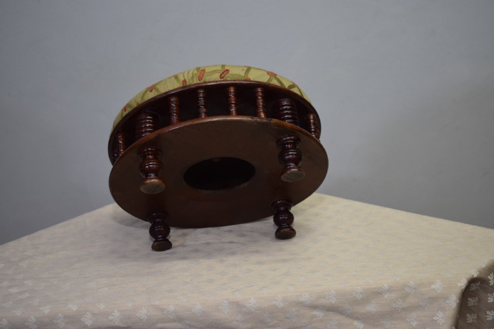 Edwardian Foot Stool View XII