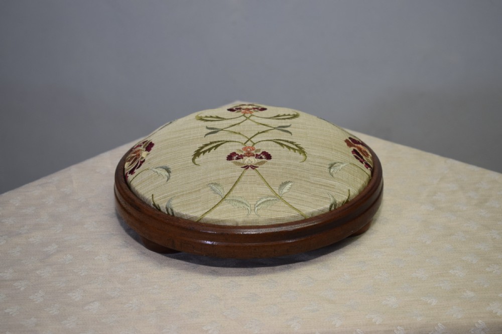 Early 20th Century Foot Stool View III