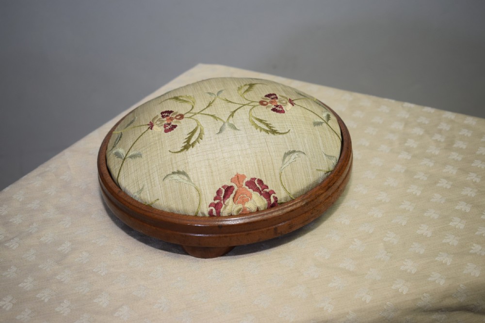 Early 20th Century Foot Stool View XI