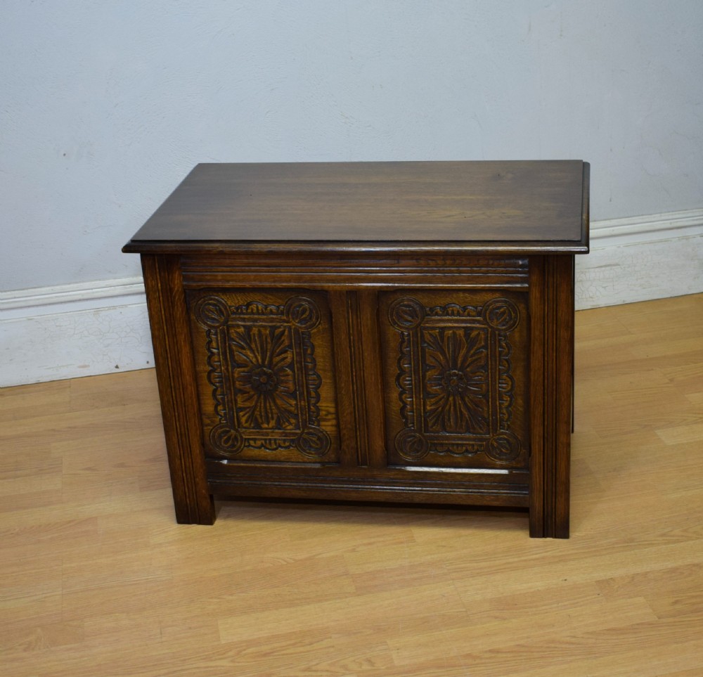 Oak Blanket Chest View IX