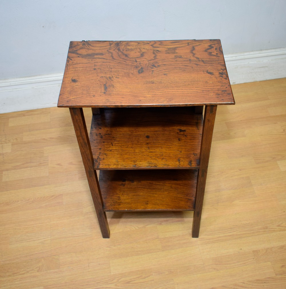 Oak Arts & Crafts Bookcase View IV