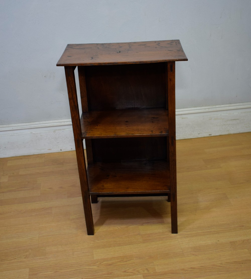 Oak Arts & Crafts Bookcase View V