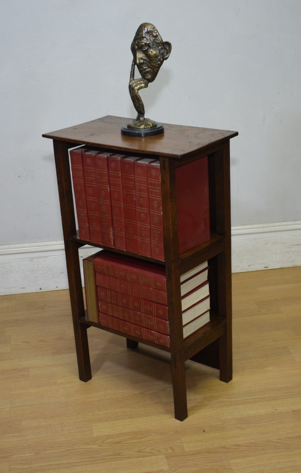 Oak Arts & Crafts Bookcase View XII