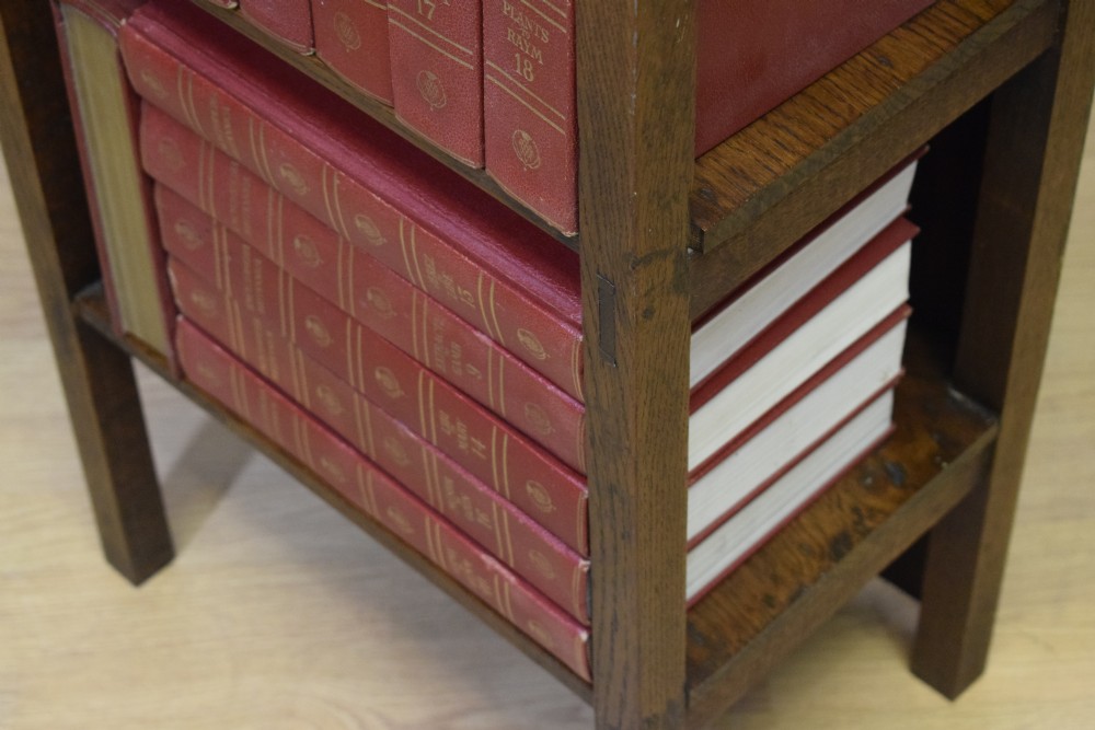Oak Arts & Crafts Bookcase View XV