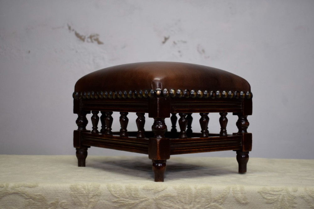 Edwardian Foot Stool View III