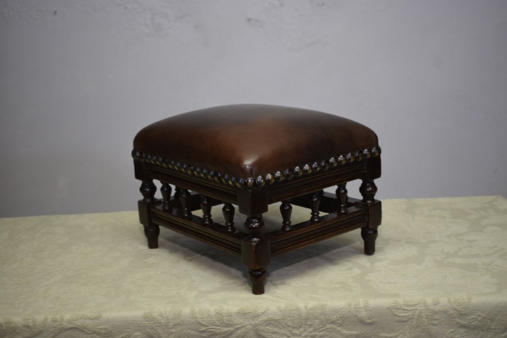 Edwardian Foot Stool View IV