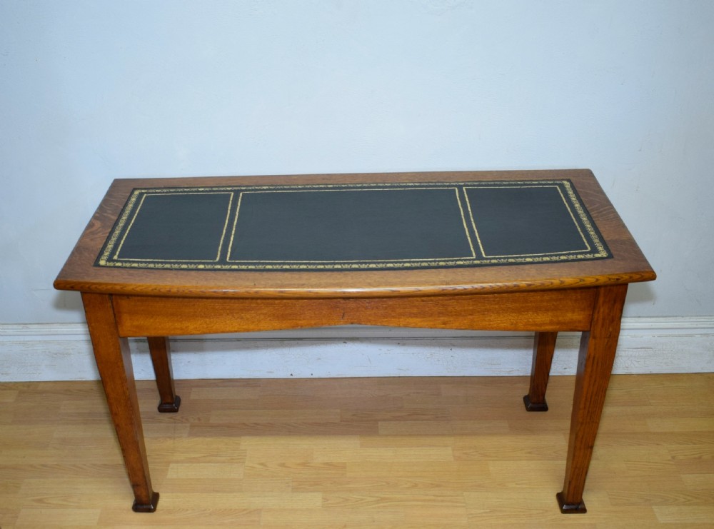  Oak Arts & Crafts Writing Table View II