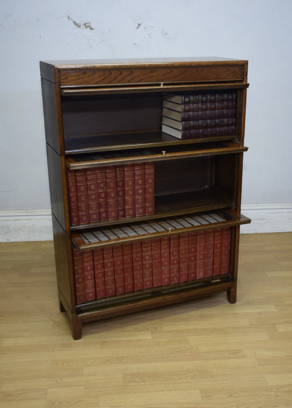 Early 20th Century Oak Bookcase View XI