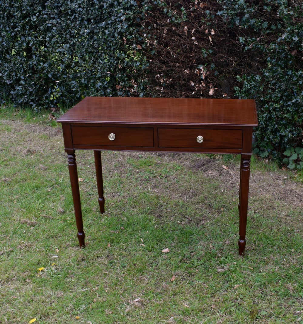 Regency Mahogany Writing Table View II