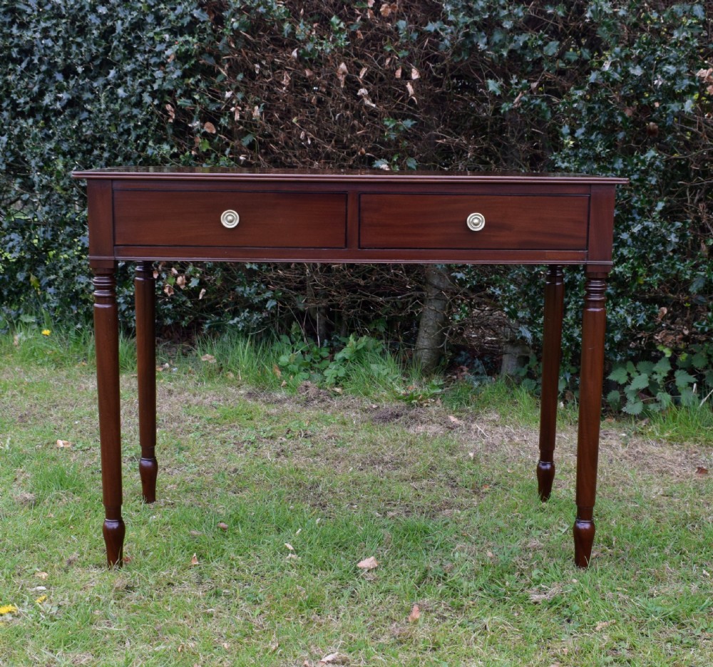 Regency Mahogany Writing Table View III