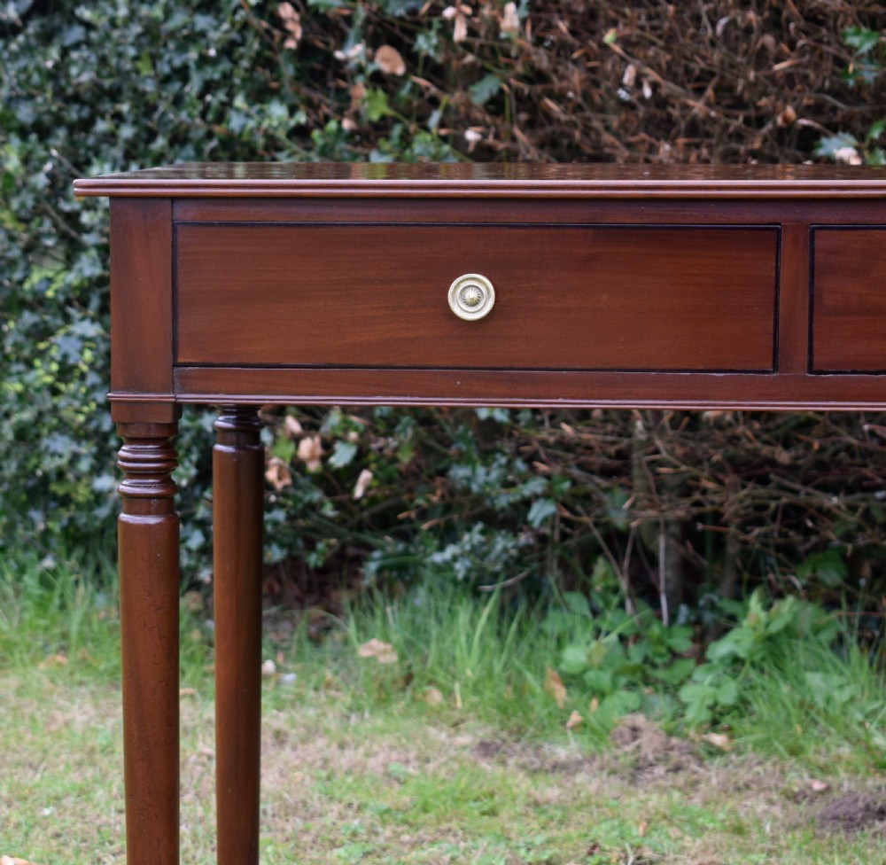 Regency Mahogany Writing Table View IV