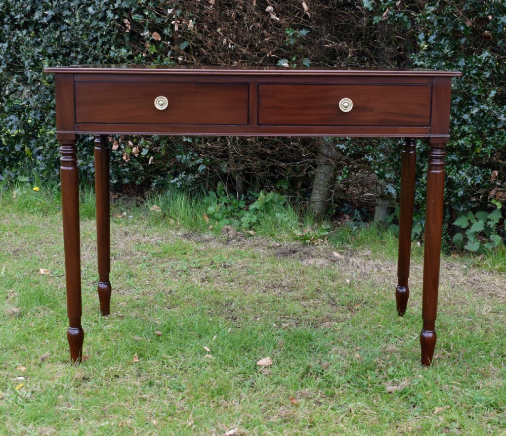 Regency Mahogany Writing Table View VI