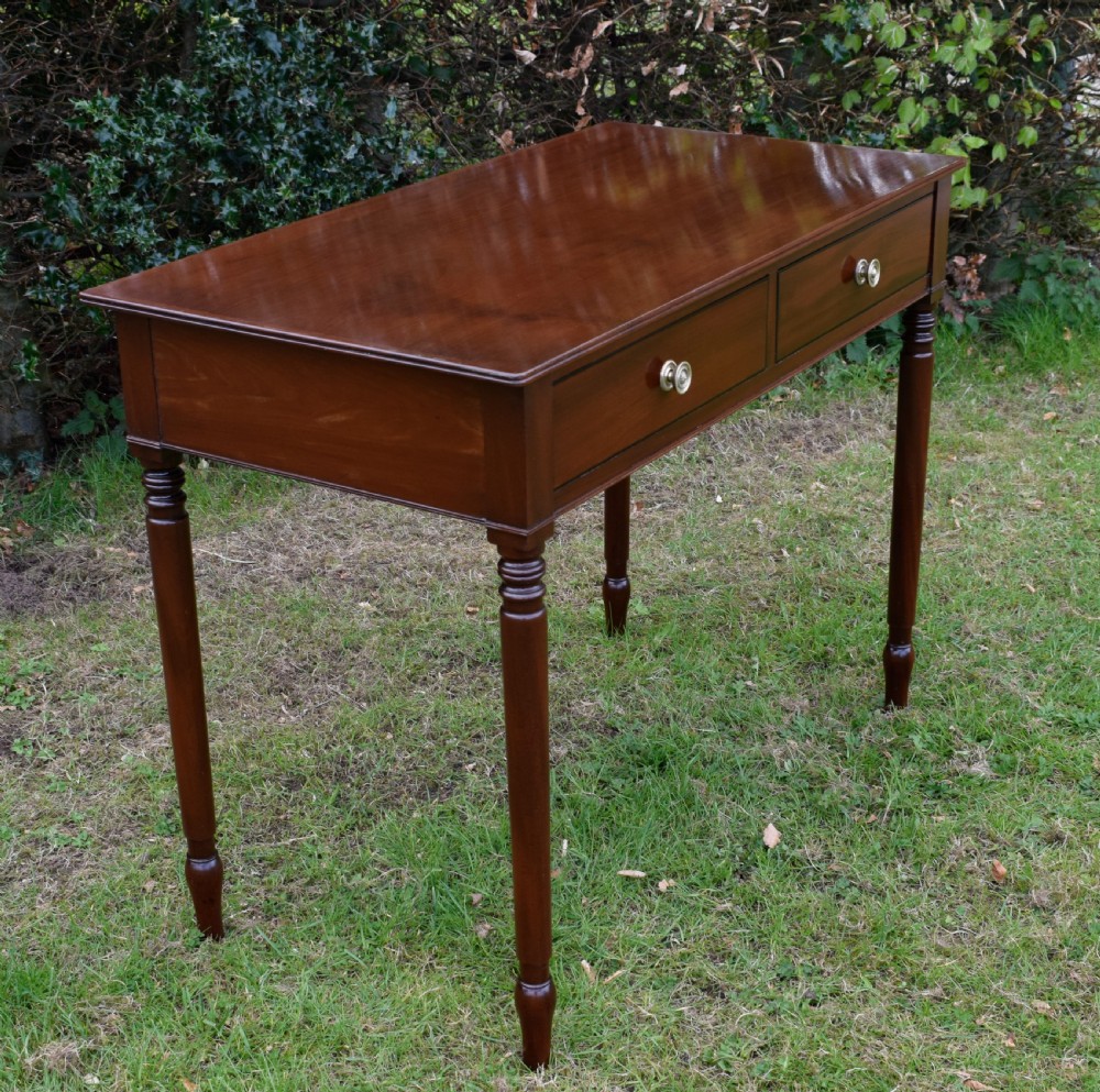 Regency Mahogany Writing Table View VIII