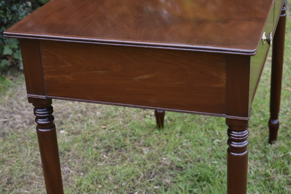 Regency Mahogany Writing Table View IX