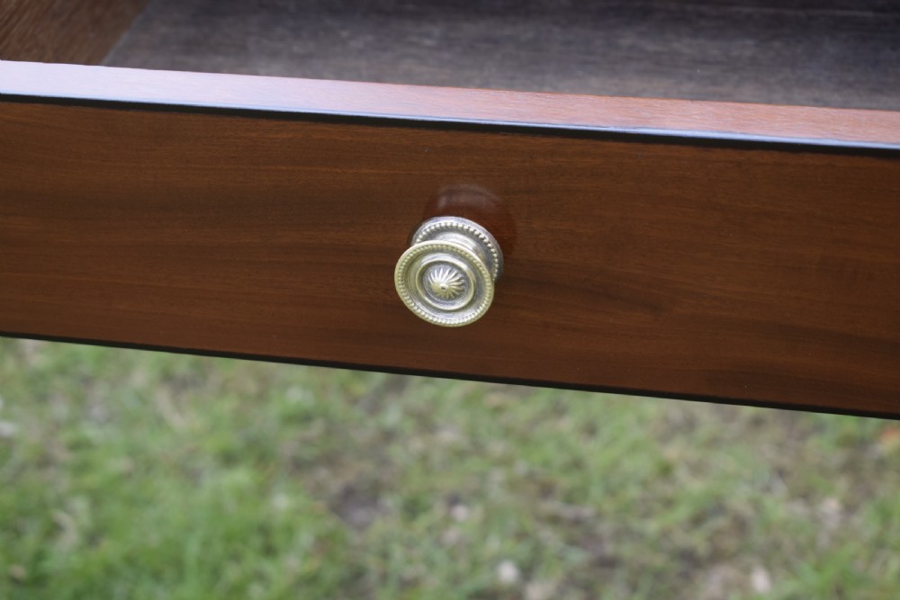 Regency Mahogany Writing Table View XII