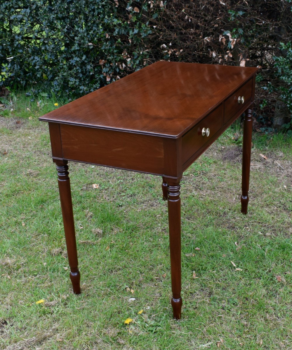 Regency Mahogany Writing Table View XIII