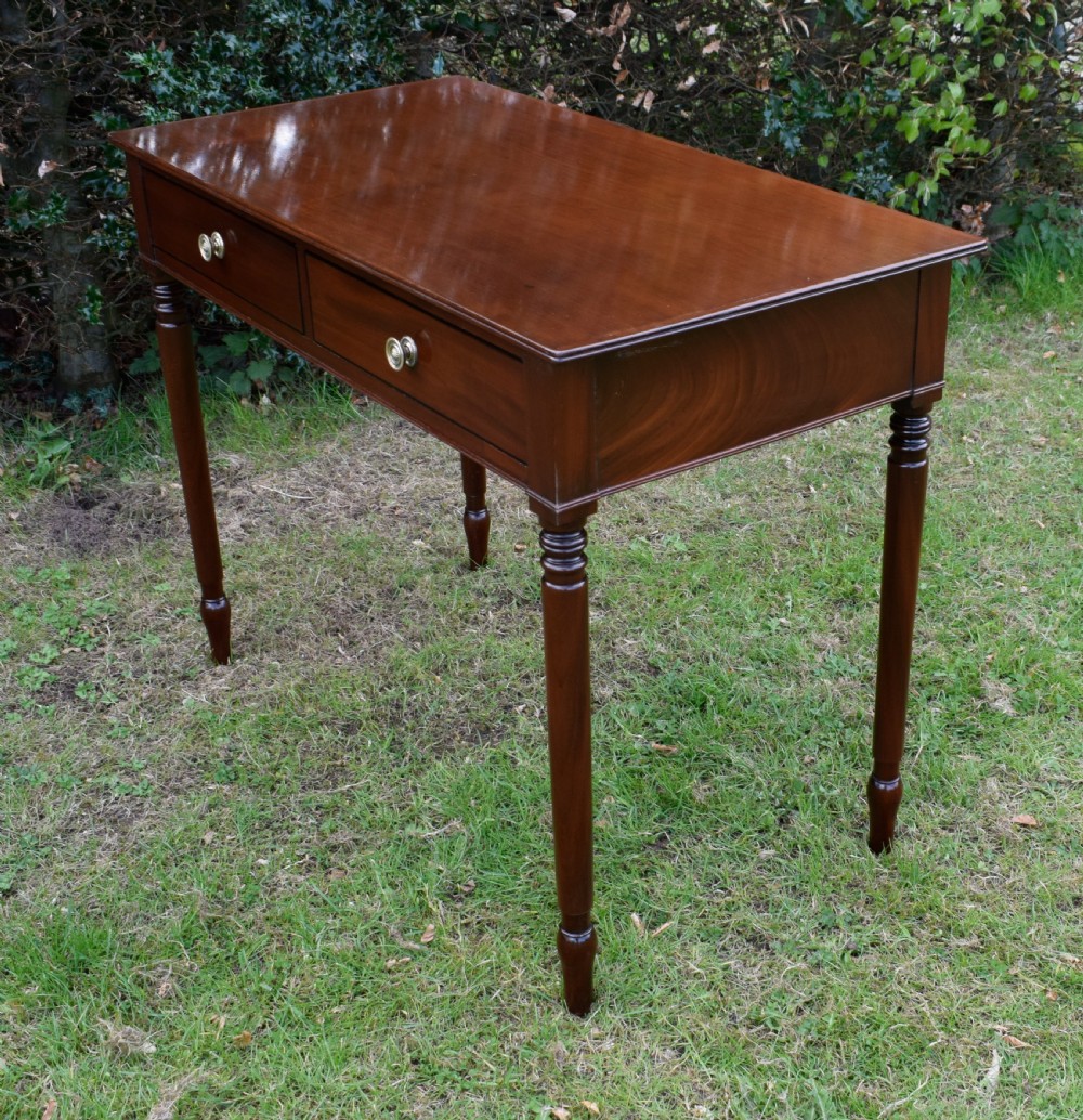 Regency Mahogany Writing Table View XIV