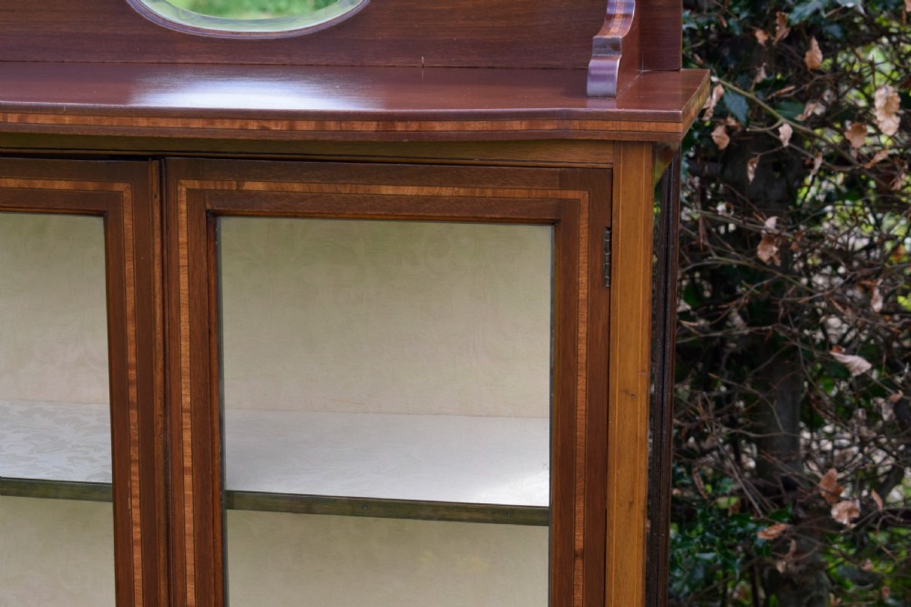 Edwardian Display Cabinet View VIII